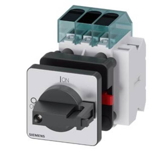 Siemens Lasttrennschalter Schwarz 3polig 16 mm² 32 A 1 Schließer, 1 Öffner 690 V/AC 3LD32501TK11