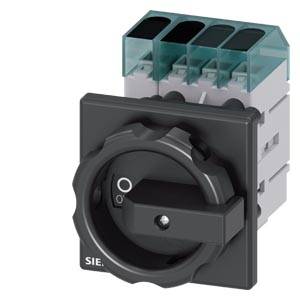 Ein schwarzer Drehschalter mit einem grünen, transparenten Abdeckmodul oben, das für elektrische Schaltungen verwendet wird.