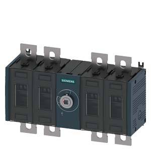 Ein dreipoliger Siemens-Schutzschalter, geeignet für industrielle Elektrosysteme, zur Steuerung und zum Schutz elektrischer Stromkreise.