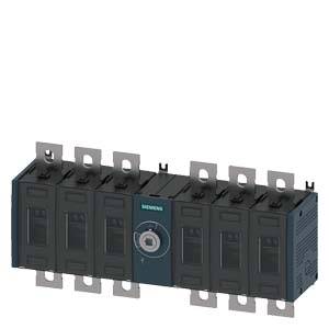 Ein schwarzer elektrischer Schalter mit mehreren Segmenten und einem zentralen Bedienknopf. Er dient zur Steuerung von Stromkreisen.