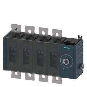 Ein schwarzer, rechteckiger elektrischer Schalter mit einer runden Einstellschraube an der Seite und fünf einzelnen Schaltersegmenten.