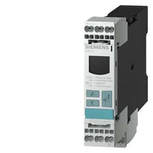 Ein Siemens-Schutzgerät mit niedriger Spannung, schwarzem Gehäuse und verschiedenen blinkenden Anzeigen und Schaltern.