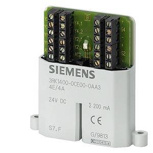 Siemens Relaismodul 3RK1400-0CE00-0AA3, 24V DC, 200mA, Montage auf Hutschiene. Verwendet zur Industrieautomatisierung.