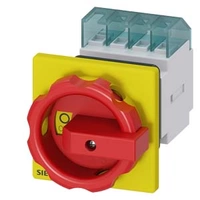 Siemens Lasttrennschalter Rot, Gelb 3polig 6mm² 16A 690 V/AC 3LD20540TK53 Siemens Lasttrennschalter Rot, Gelb 3polig 6mm² 16A 690 V/AC 3LD20540TK53