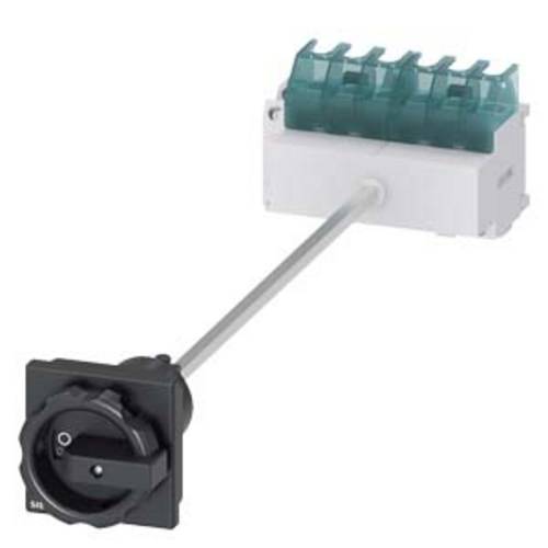 Siemens Lasttrennschalter Schwarz 6polig 16 mm² 25 A 1 Schließer, 1 Öffner 690 V/AC 3LD21134VP51