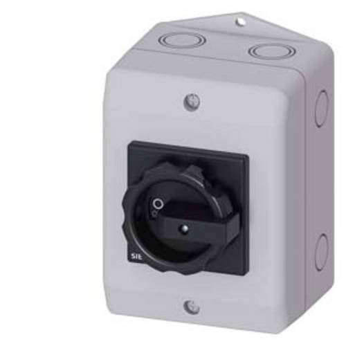Siemens Lasttrennschalter Schwarz 3polig 16 mm² 25 A 1 Schließer, 1 Öffner 690 V/AC 3LD21641GP51