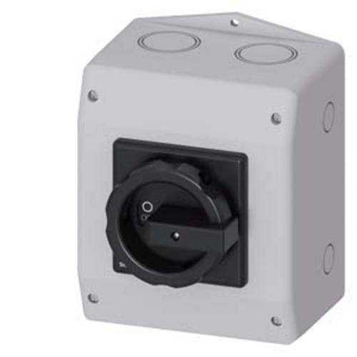 Siemens Lasttrennschalter Schwarz 6polig 16 mm² 25 A 690 V/AC 3LD21653VB51