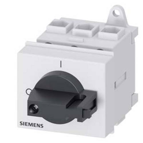 Siemens Lasttrennschalter Schwarz 3polig 16 mm² 32 A 690 V/AC 3LD22300TK11