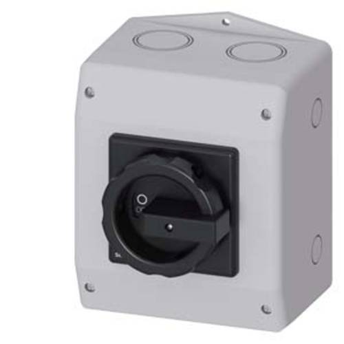 Siemens Lasttrennschalter Schwarz 6polig 16 mm² 32 A 1 Schließer, 1 Öffner 690 V/AC 3LD22654VD51