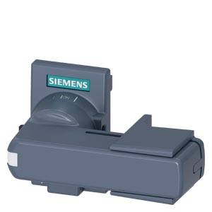 Ein graues Siemens-Gebäudezugangslesegerät mit elektrischem Schließmechanismus für Sicherheitssysteme.