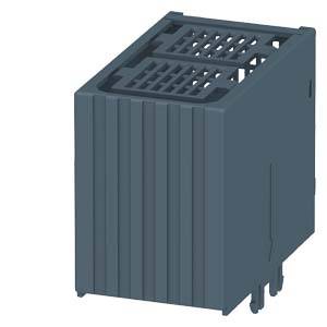 Ein graues, rechteckiges elektronisches Gerät oder Modul mit Lüftungsöffnungen auf der Oberseite.