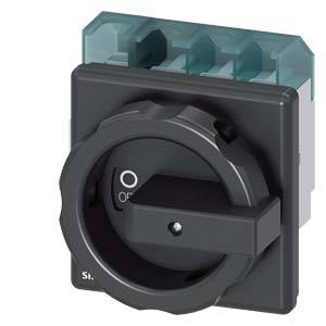 Ein schwarzer Drehschalter mit der Beschriftung 'ON' (Ein) und 'OFF' (Aus). Der Hintergrund ist weiß.