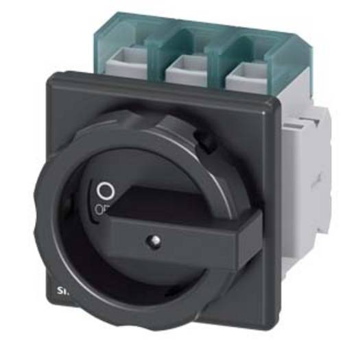 Siemens Lasttrennschalter Schwarz 3polig 50 mm² 100 A 1 Schließer, 1 Öffner 690 V/AC 3LD27041TP51