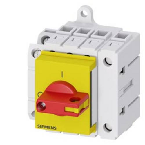 Siemens Lasttrennschalter Rot, Gelb 4polig 16 mm² 16 A 1 Schließer, 1 Öffner 690 V/AC 3LD30301TL13