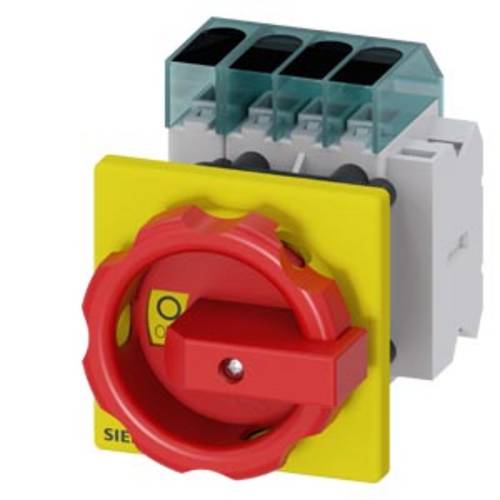 Siemens Lasttrennschalter Rot, Gelb 4polig 16 mm² 16 A 1 Schließer, 1 Öffner 690 V/AC 3LD30541TL53