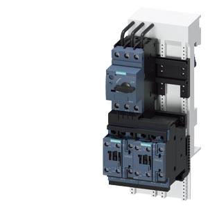 Ein elektrischer Schalter mit Hebel und mehreren Kabelanschlüssen, montiert auf einer Trageschiene. Dient zur Stromkreisregelung.
