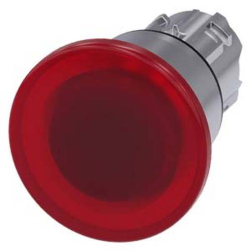Siemens 3SU10511BA200AA0 3SU1051-1BA20-0AA0 Pilzdrucktaster (Ø x H) 40 mm x 40 mm IP66, IP67, IP69/