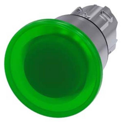 Siemens 3SU10511BA400AA0 3SU1051-1BA40-0AA0 Pilzdrucktaster (Ø x H) 40 mm x 40 mm IP66, IP67, IP69/