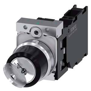 Siemens 3SU11504BF113FA0 3SU1150-4BF11-3FA0 Schlüsselschalter 1St.