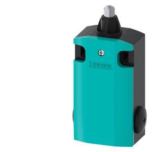 Ein türkisfarbenes, rechteckiges Gerät mit schwarzem Kopf und Schraubkappen, eventuell ein elektrisches oder mechanisches Bauteil.