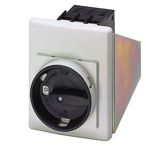 Ein Drehschalter mit Gehäuse, der von 'ON' zu 'OFF' und umgekehrt geschaltet werden kann. Ideal für elektrische Steuerungen.