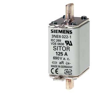Siemens 3NE80211 Sicherungseinsatz Sicherungsgröße = 0 100 A 690 V 1 St.