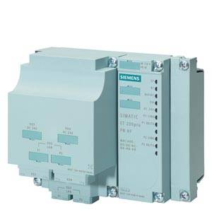 Industrie-Steuergerät Siemens SIMATIC ET 200pro in grauem Gehäuse, geeignet für die dezentrale Peripherie in der Automatisierungstechnik.
