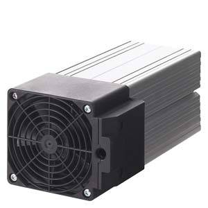 Ein rechteckiger Lüfter mit schwarzem Gitter und silbernem Gehäuse; dient zur Kühlung elektronischer Geräte.