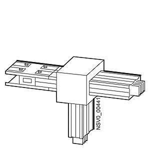 Industriebauteil: Eine X-Achse mit linearer Führung und zwei parallelen Metallprofilen.