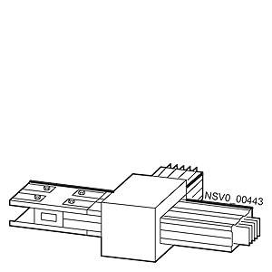 Lineares Führungssystem mit Schlitten und Führungsschiene, abgebildeter Typ 'NSVO 00443', hauptsächlich Grautöne.