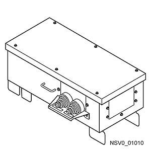 Siemens BD2-AK04/SNH1 Abgangskasten Lichtgrau 3polig 150 mm² 250 A 690 ...