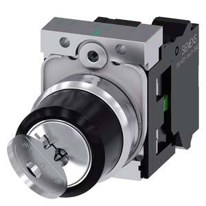 Siemens 3SU11504BF113BA0 3SU1150-4BF11-3BA0 Schlüsselschalter 1St.