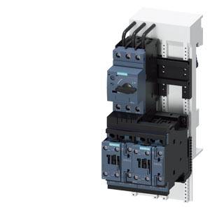 Ein elektrischer Schutzschalter montiert auf einer Schiene mit mehreren Anschlüssen und Schaltern.