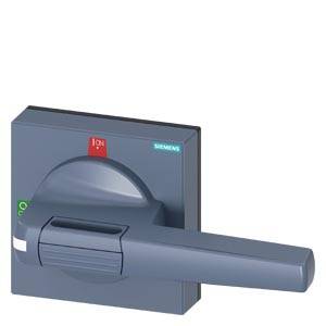 Ein blauer Kippschalter in der Position 'On' mit Siemens-Logo.