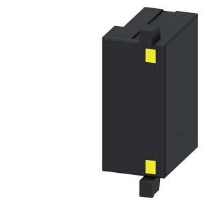 Schwarze Tintenpatrone mit gelben Markierungen, rechteckige Form. Dient zum Einsetzen in einen Drucker, um Dokumente zu drucken.