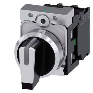 Siemens 3SU11502BM601NA0 3SU1150-2BM60-1NA0 Knebelschalter 1 St.