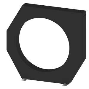 Siemens 3UL2307-1A 3UL23071A Differenzstromwandler Leiterdurchführung Ø:210mm Schraubbefestigung 1St.