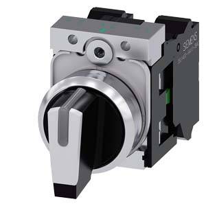 Siemens 3SU11502BM603NA0 3SU1150-2BM60-3NA0 Knebelschalter 1St.
