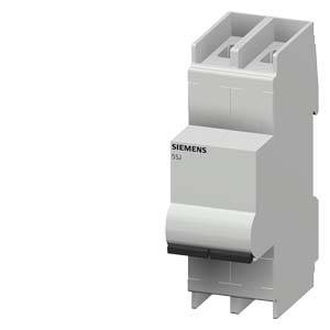 Ein elektrischer Leitungsschutzschalter von Siemens, grau, für den Einsatz in elektrischen Verkabelungen zur Vermeidung von Überlastungen.