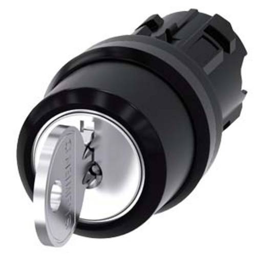 Siemens 3SU10004BL510AA0 3SU1000-4BL51-0AA0 Schlüsselschalter 2 x 45 ° IP66, IP67, IP69/IP69K 1 St.