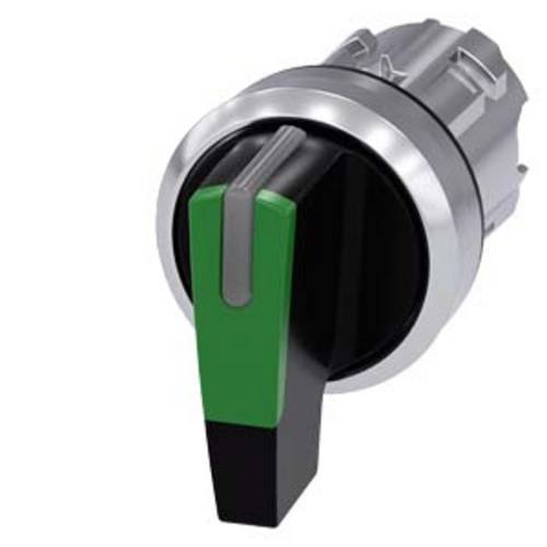 Siemens 3SU10522CL400AA0 3SU1052-2CL40-0AA0 Knebelschalter Knebel Grün 2 x 45 ° 1 St.