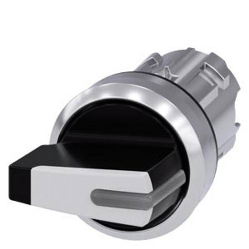 Siemens 3SU10522FL600AA0 3SU1052-2FL60-0AA0 Knebelschalter Knebel Weiß 2 x 45 ° 1 St.