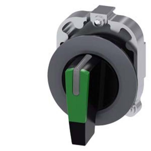 Siemens 3SU10622EM400AA0 3SU1062-2EM40-0AA0 Knebelschalter Knebel Grün 2 x 45 ° 1 St.