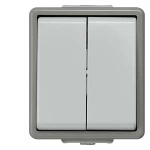 Siemens Schalterprogramm Jalousie-Schalter Delta Grau 5TA4708 1 St.