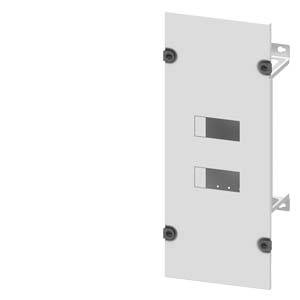 Ein rechteckiges technisches Gerät mit Schaltern und Halterungen an den Ecken. Möglicherweise Teil eines größeren Systems oder Panels.
