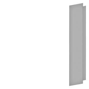 Ein graues, rechteckiges Objekt, das an einen aufgestellten, schlanken Schrank erinnert, vor einem weißen Hintergrund.