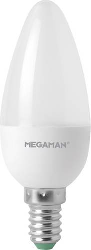 Megaman MM21125 LED EEK G (A - G) E14 Kerzenform 5 W = 40 W Warmweiß (Ø x L) 35 mm x 100 mm dimmbar