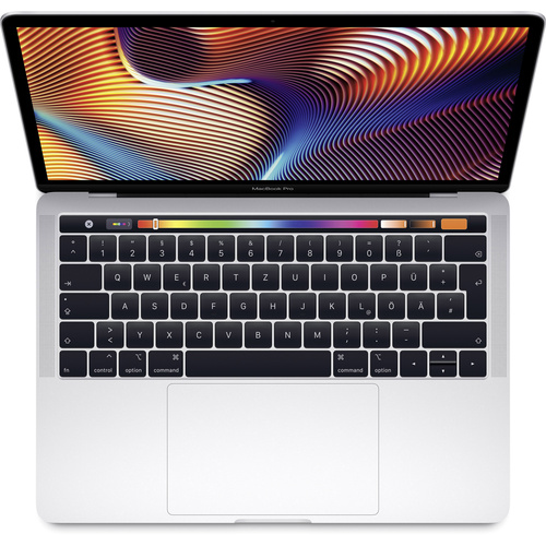 Apple MacBook Pro mit Touch Bar 33.8cm (13.3 Zoll) Intel Core i5 8GB 256GB SSD Intel Iris Plus Graphics macOS High Sierra Silber