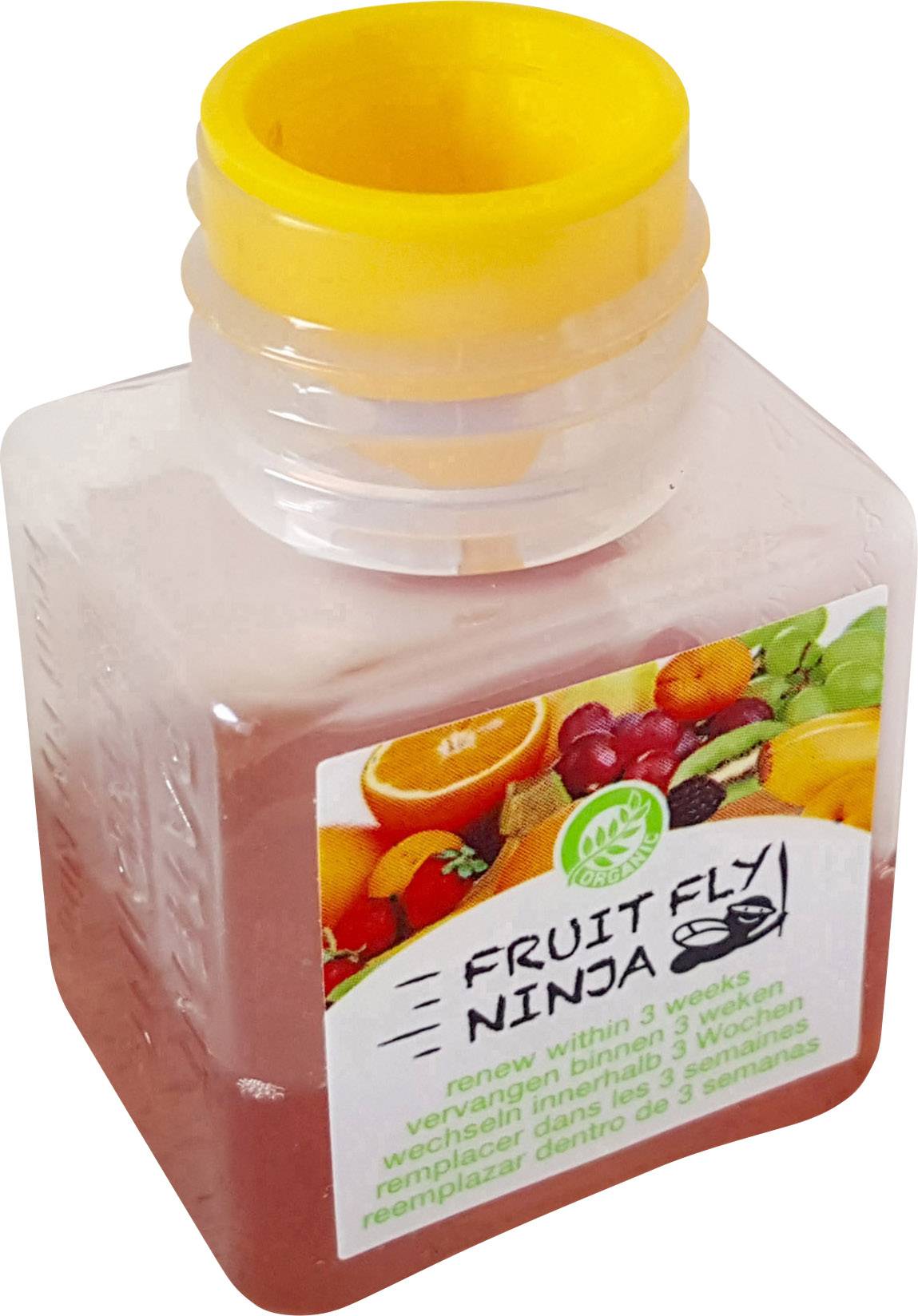 Fruit Fly Ninja Fruit-Fly-Trap 42219 Fliegenfalle (B x H x T) 30 x 50 x 30mm 12ml