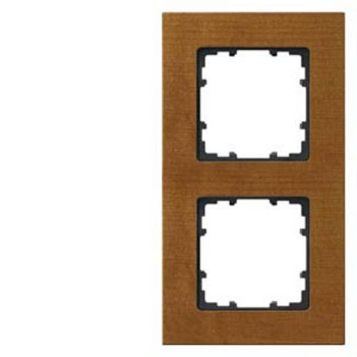 Siemens Schalterprogramm 2fach Rahmen Delta Holz 5TG11021 1 St.